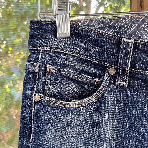 Paige Women's Laurel Canyon Boot Jeans Low Rise Medium Wash Size 26 - Picture 6 of 10